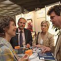 Ausführlich konnten sich die Besucher auch zum Thema 'German Centres' informieren.