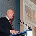 Das Jubiläum eröffnete Matthias Peschke, Sprecher der Gesellschafterversammlung der S-CountryDesk GmbH und stellvertretender Vorsitzender des Vorstandes der Kreissparkasse Heilbronn