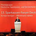 DSGV-Präsident Georg Fahreschon referierte zum diesjährigen Thema "Europa festigen - Mittelstand stärken".