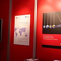 Unser Messestand bot Neues und somit viel Ansatzpunkte für Gespräche.