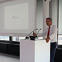 Dr. Fritz Audebert, Gründer und Vorstandsvorsitzender der ICUnet.AG, "Tool-Box für Fremdgänger, Chancen auf dem internationalen Parkett"