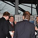 Auch der Bundeskanzler a.D. besuchte den Gemeinschaftsstand.