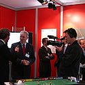Auch die Presse wurde zufrieden gestellt.